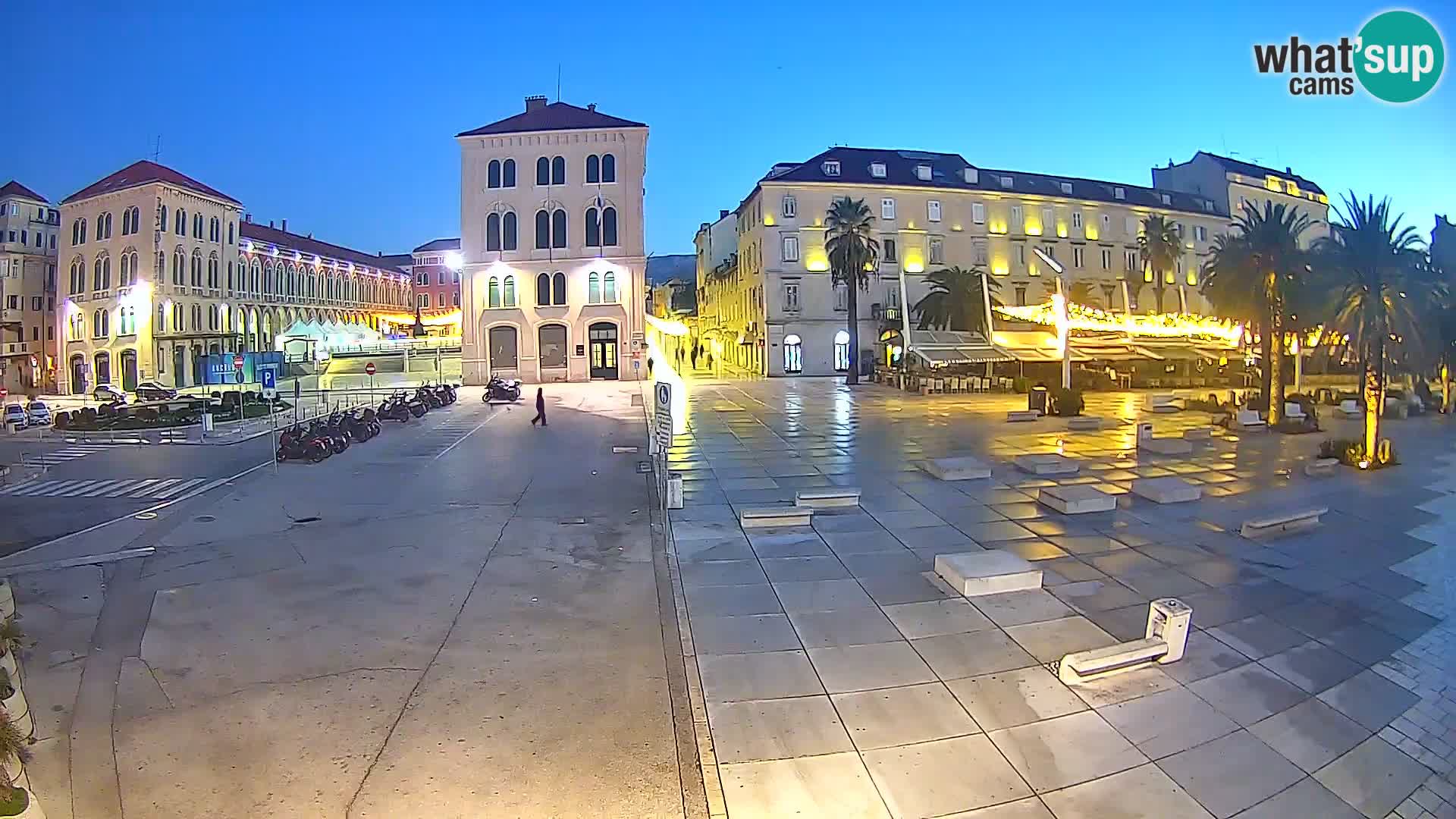 Webcam Spalato Riva – Prokurative | Piazza della Republika