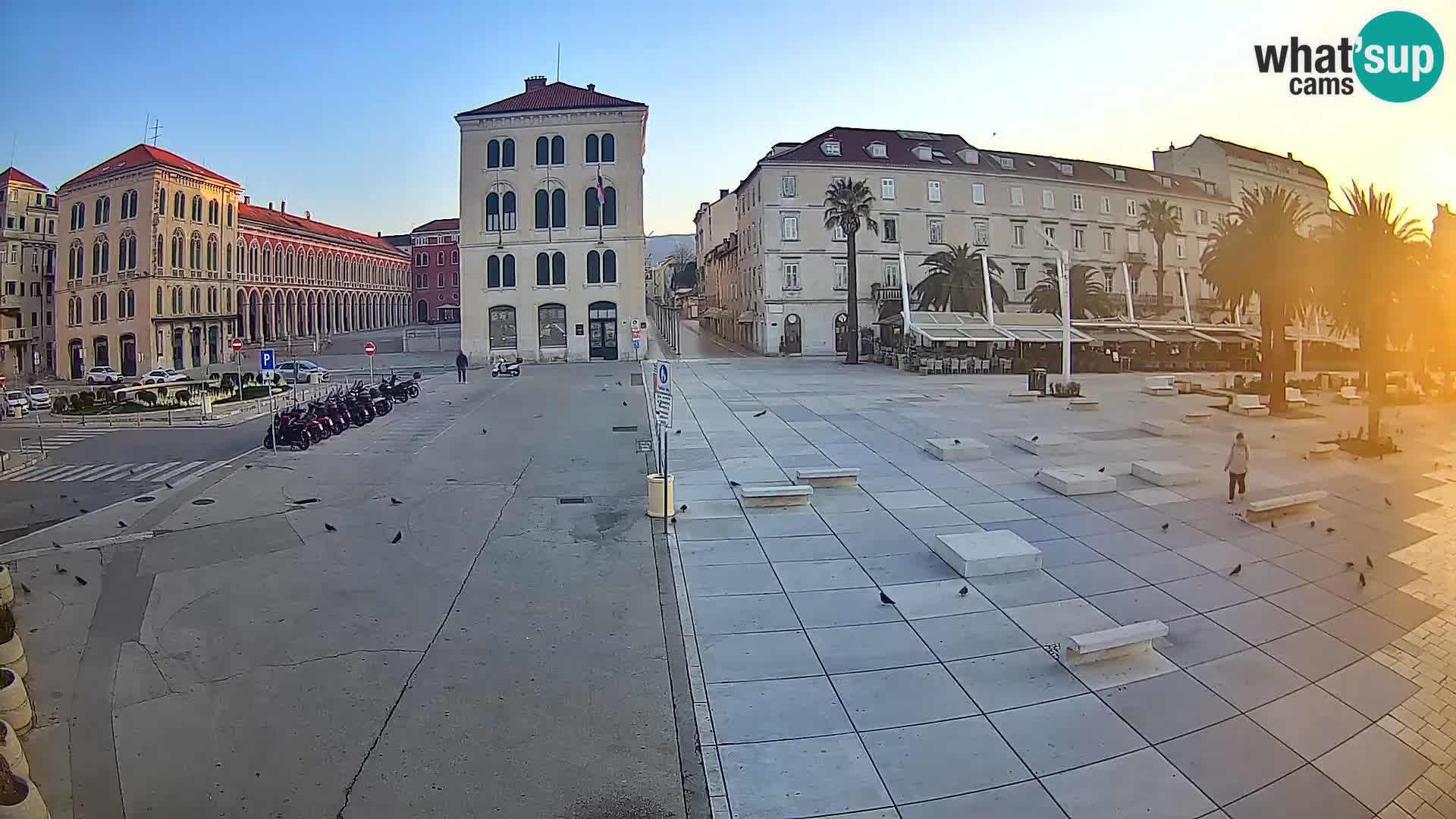 Webcam Spalato Riva – Prokurative | Piazza della Republika