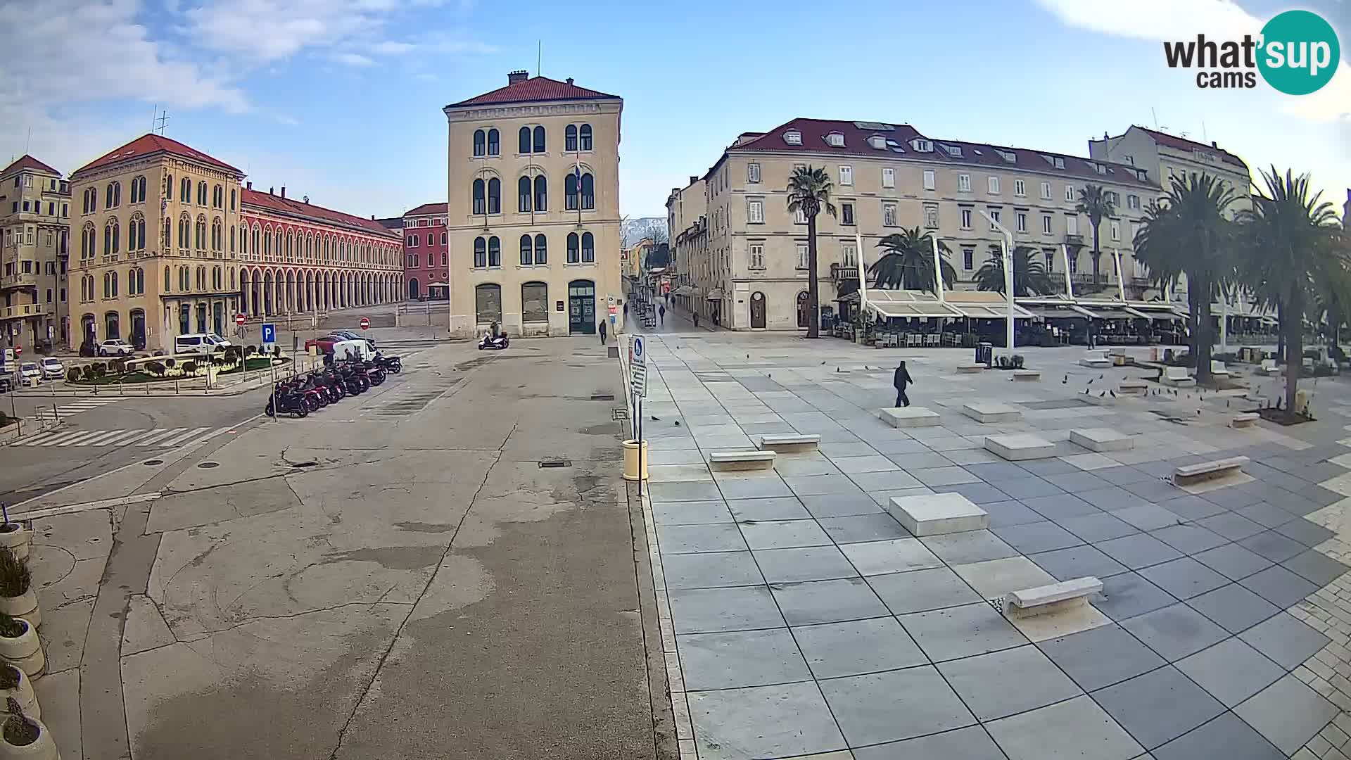 Webcam Split Riva – Prokurative | Trg Republike