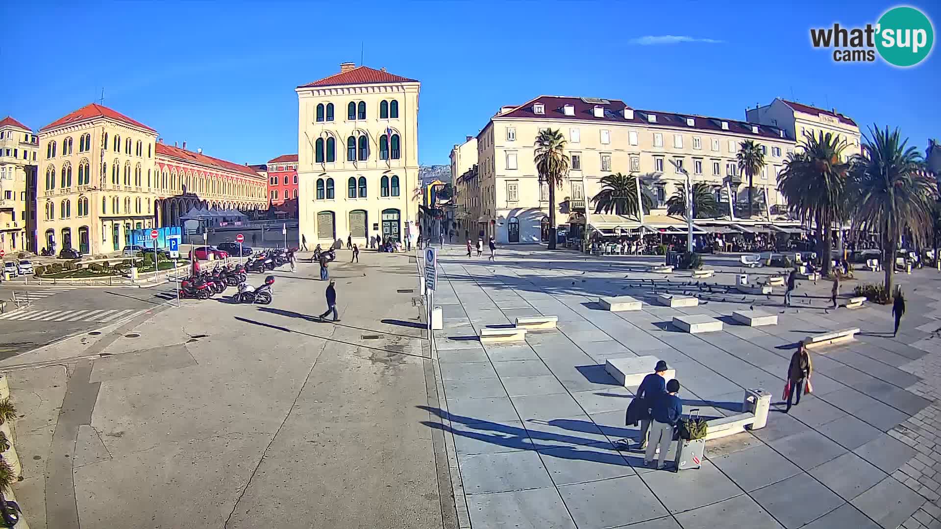 Webcam Split Riva – Prokurative | Trg Republike