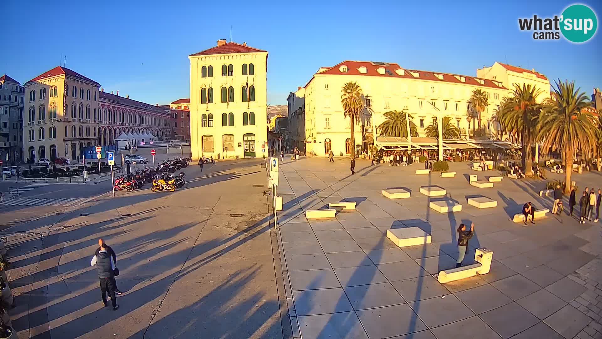 Split kamera Riva – Prokurative | Trg Republike