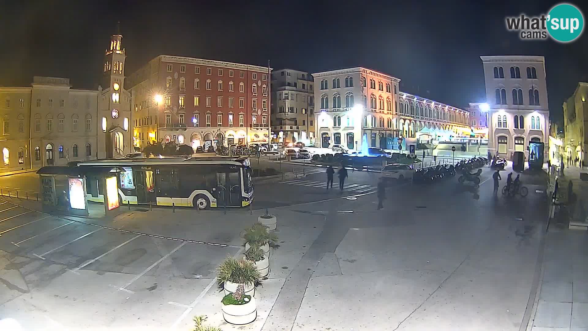 Webcam Spalato Riva – Prokurative | Piazza della Republika