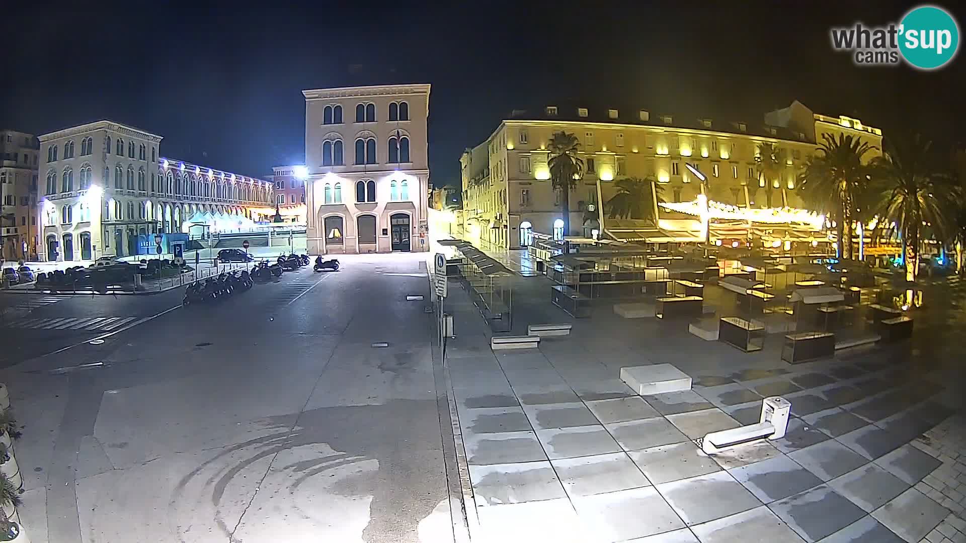 Webcam Split Riva – Prokurative | Trg Republike
