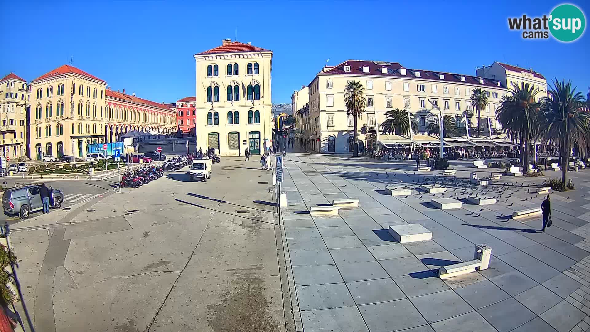 Split kamera Riva – Prokurative | Trg Republike