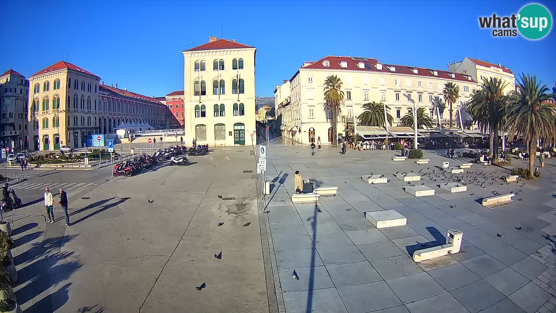 Webcam Split Riva – Prokurative | Plaza de la República