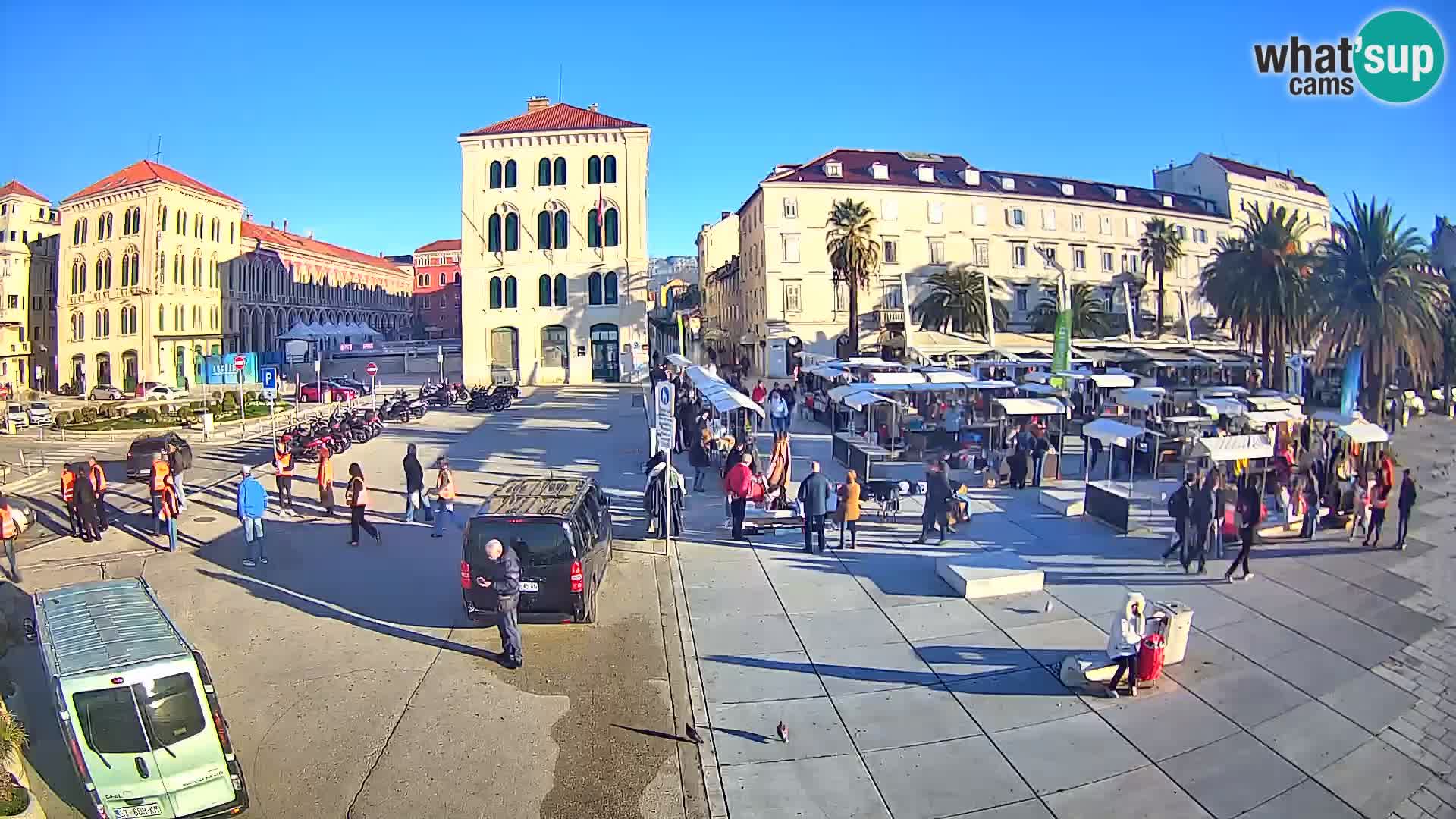 Split kamera Riva – Prokurative | Trg Republike