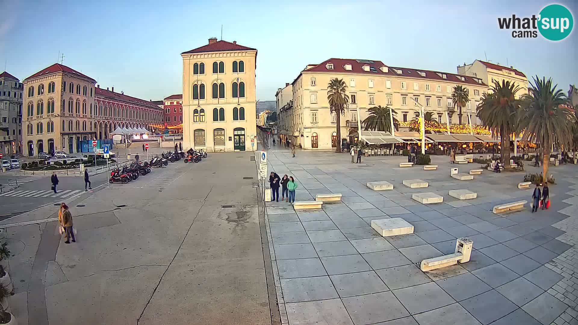 Webcam Spalato Riva – Prokurative | Piazza della Republika