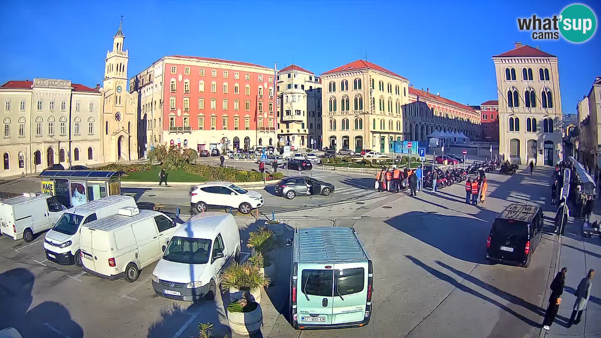 Split kamera Riva – Prokurative | Trg Republike