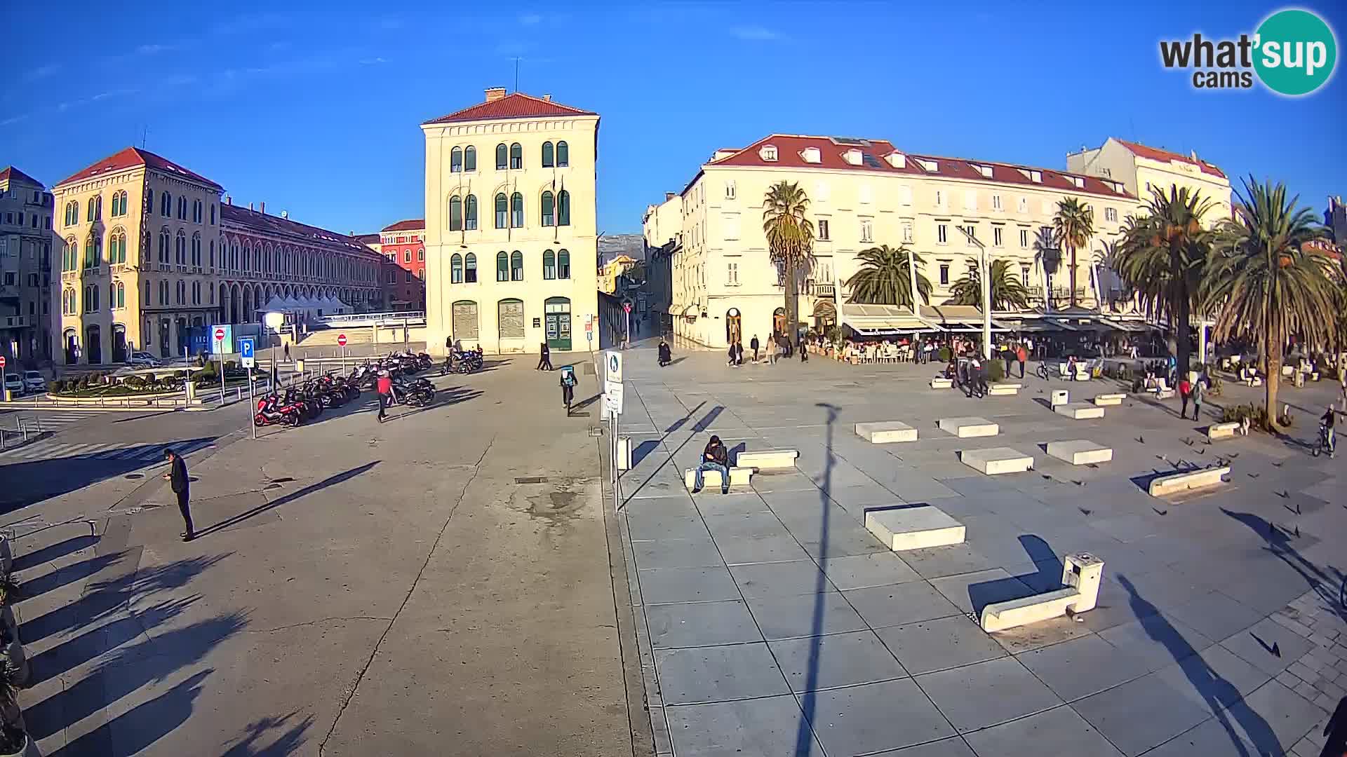 Webcam Split Riva – Prokurative | Trg Republike