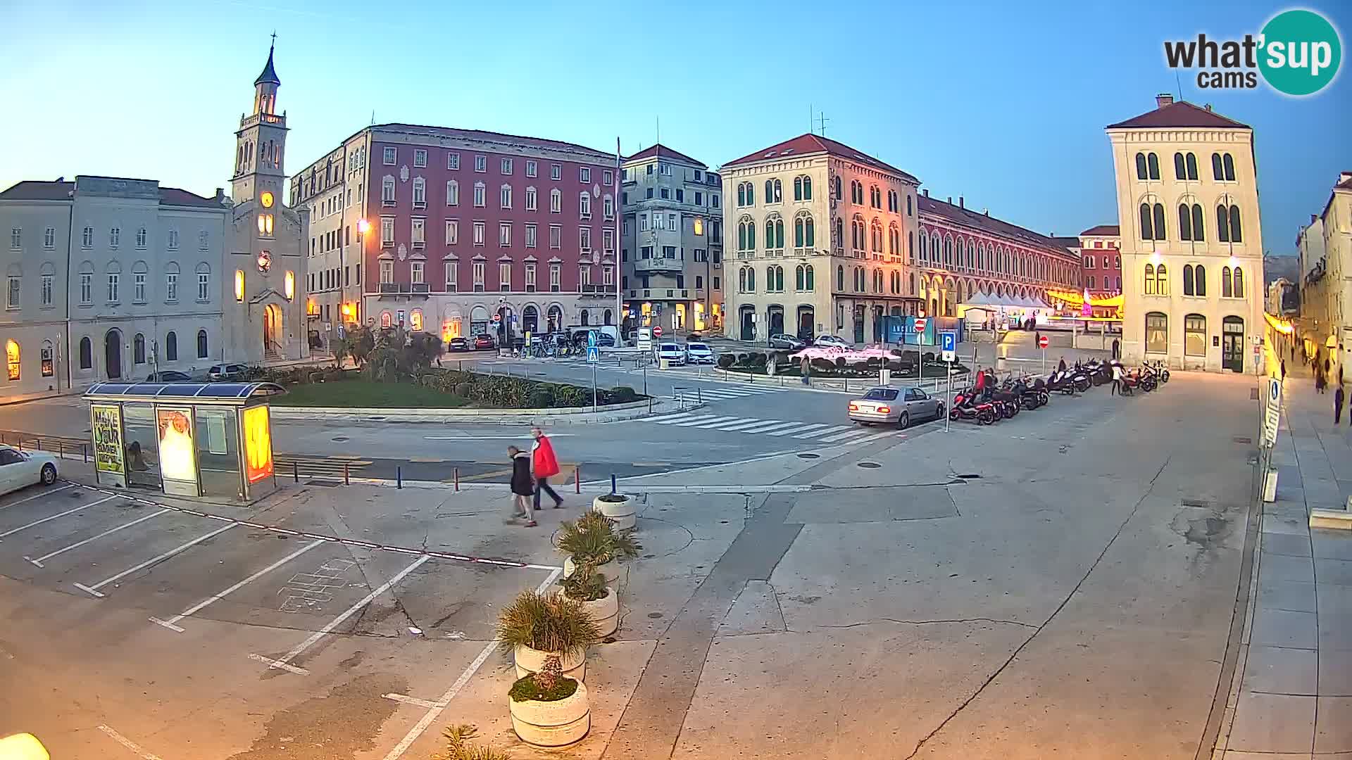 Webcam Split Riva – Prokurative | Plaza de la República