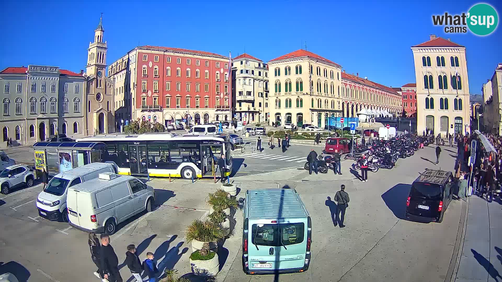 Split kamera Riva – Prokurative | Trg Republike