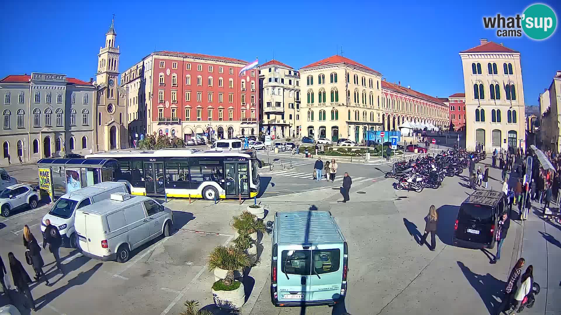 Split kamera Riva – Prokurative | Trg Republike