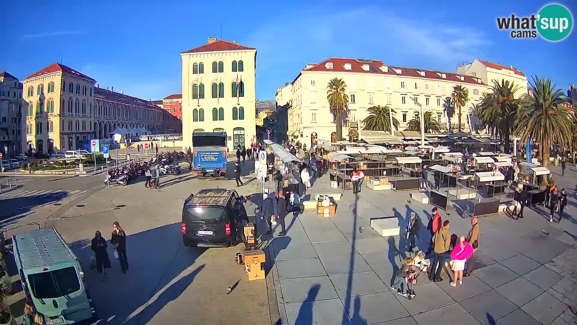 Webcam Split Riva – Prokurative | Plaza de la República