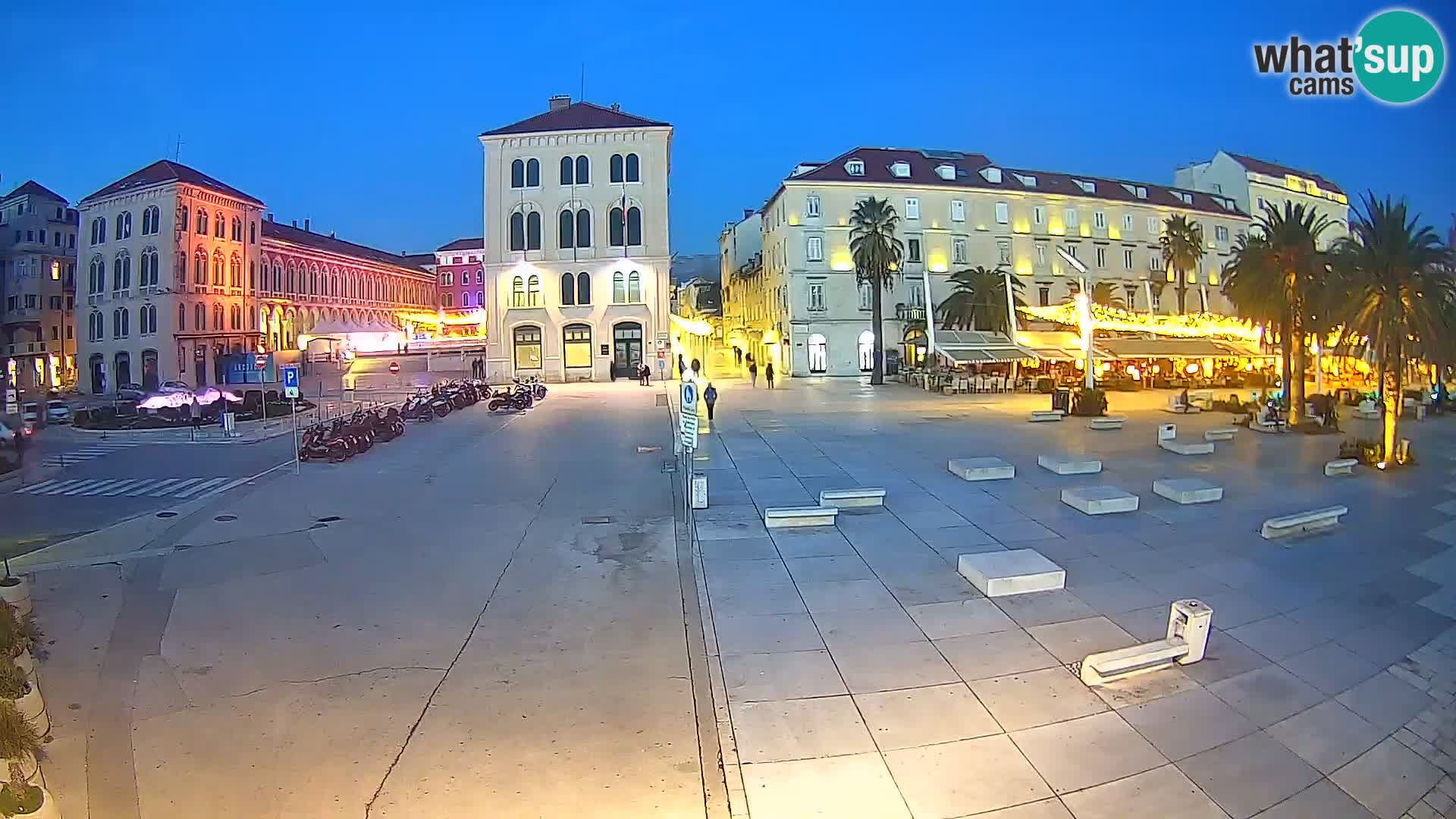 Webcam Spalato Riva – Prokurative | Piazza della Republika