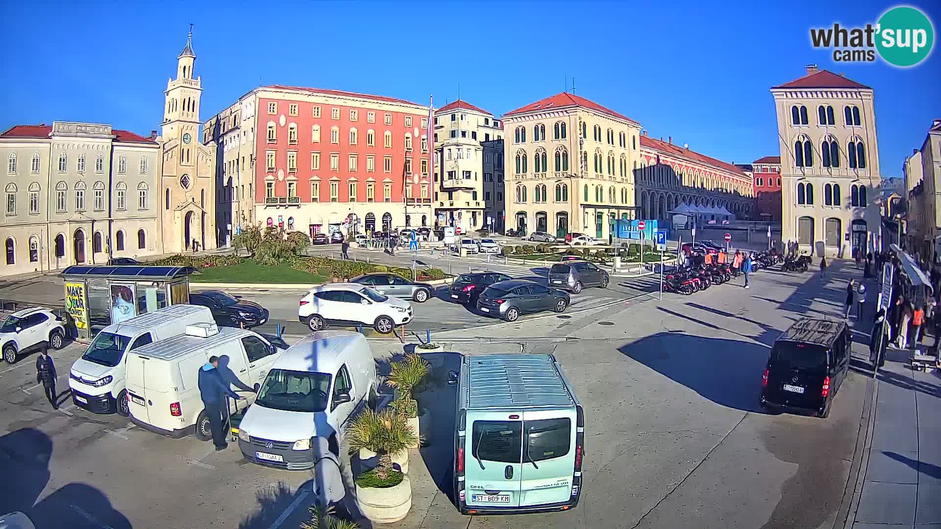 Webcam Split Riva – Prokurative | Plaza de la República