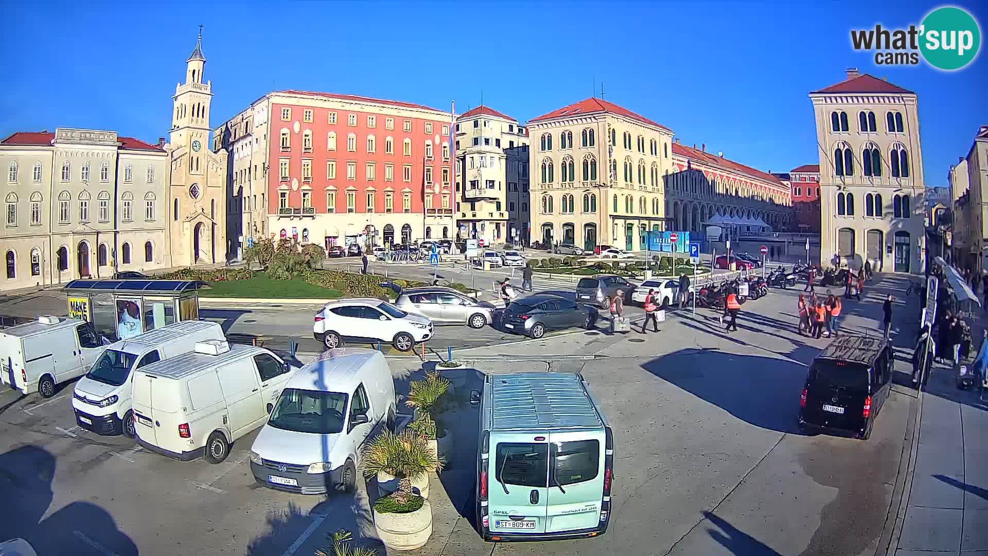 Split kamera Riva – Prokurative | Trg Republike