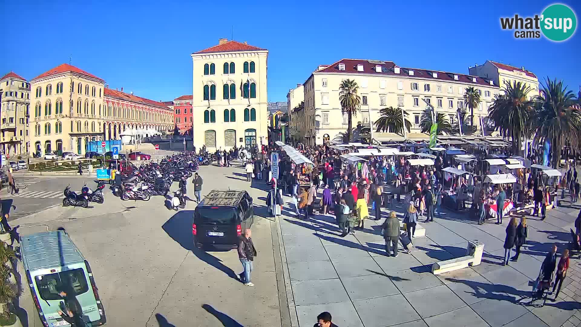 Split kamera Riva – Prokurative | Trg Republike