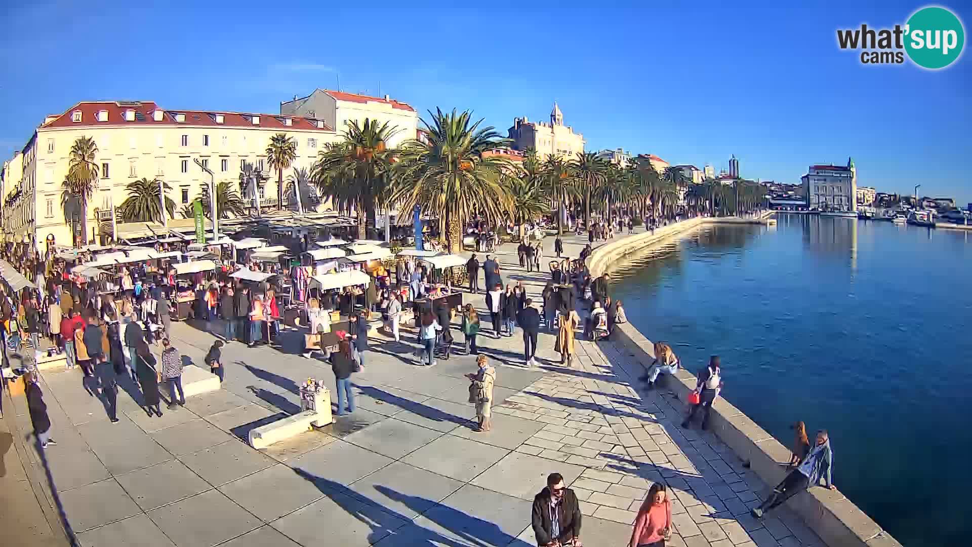 Live kamera Split Riva – Prokurative | Trg Republike