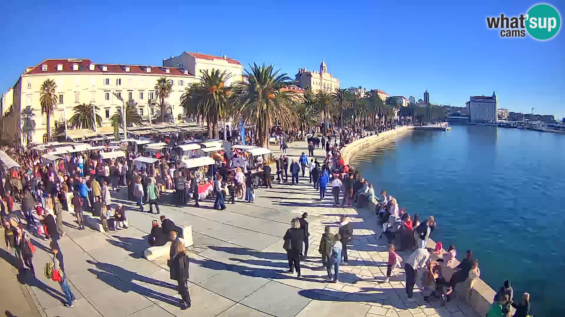 Live kamera Split Riva – Prokurative | Trg Republike