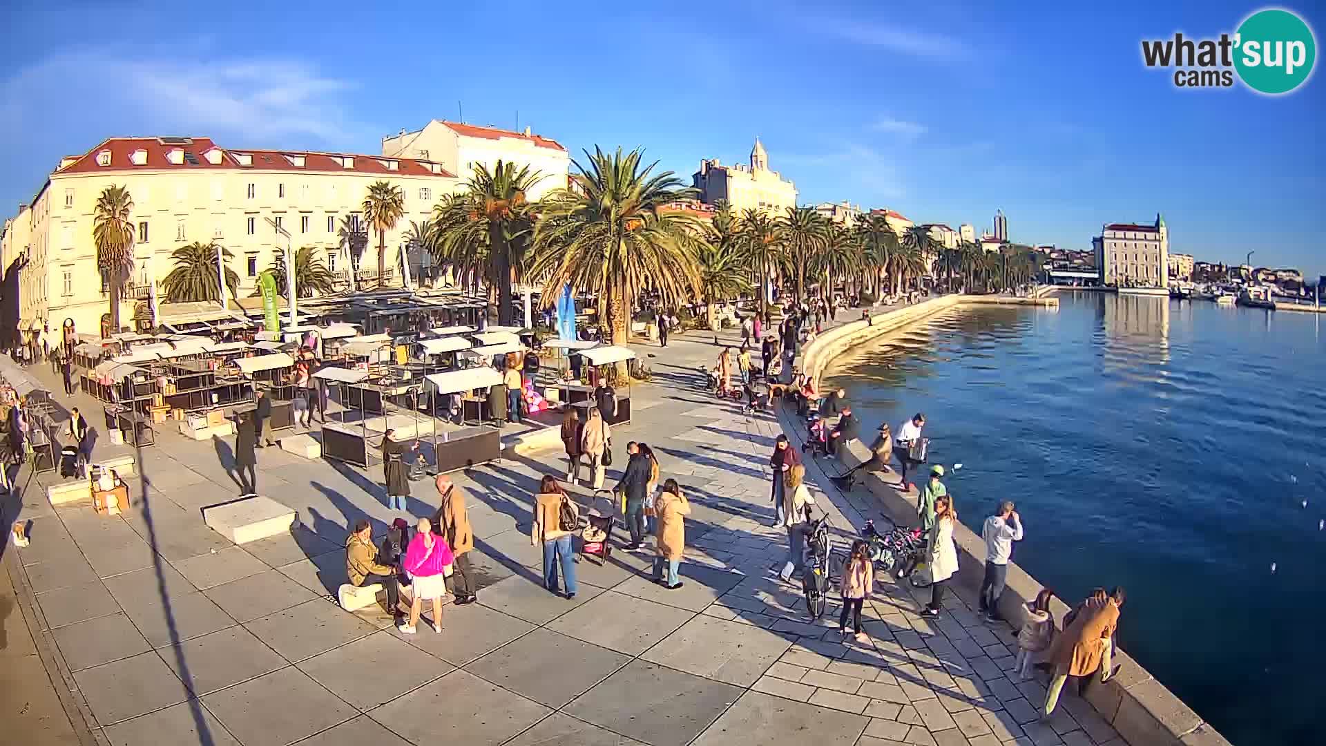 Webcam Split Riva – Prokurative | Plaza de la República