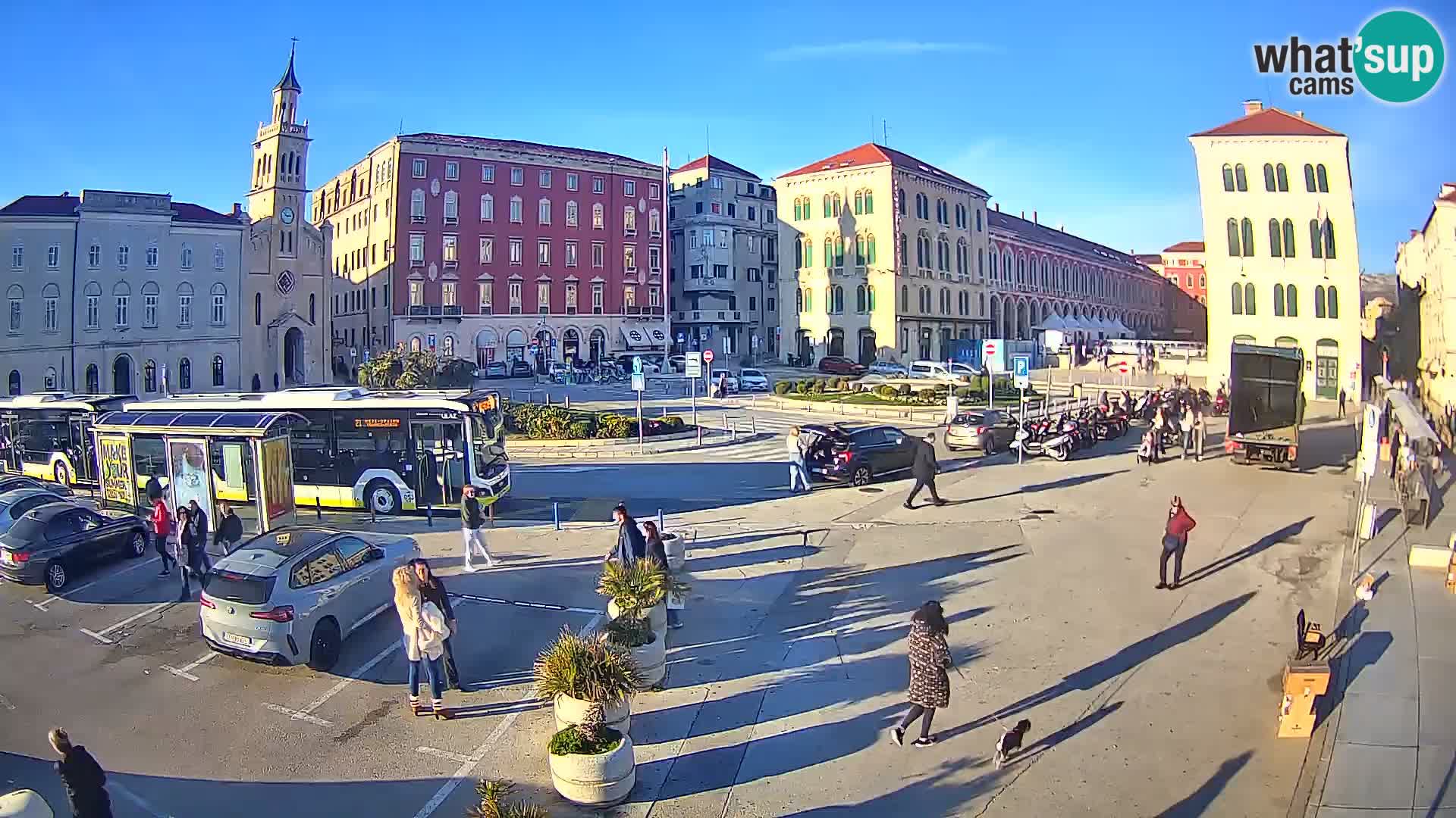 Webcam Split Riva – Prokurative | Plaza de la República