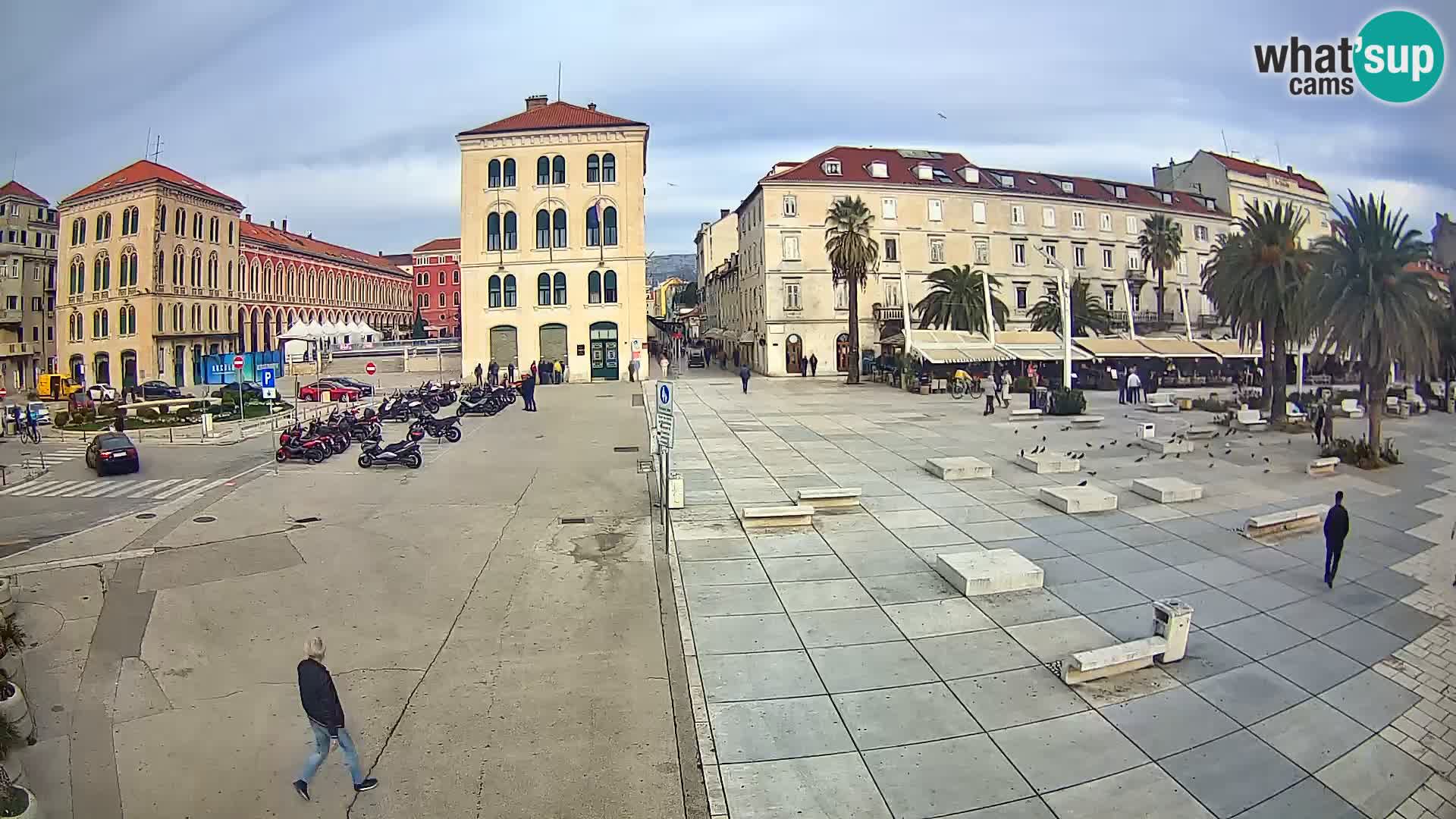 Webcam Split Riva – Prokurative | Trg Republike