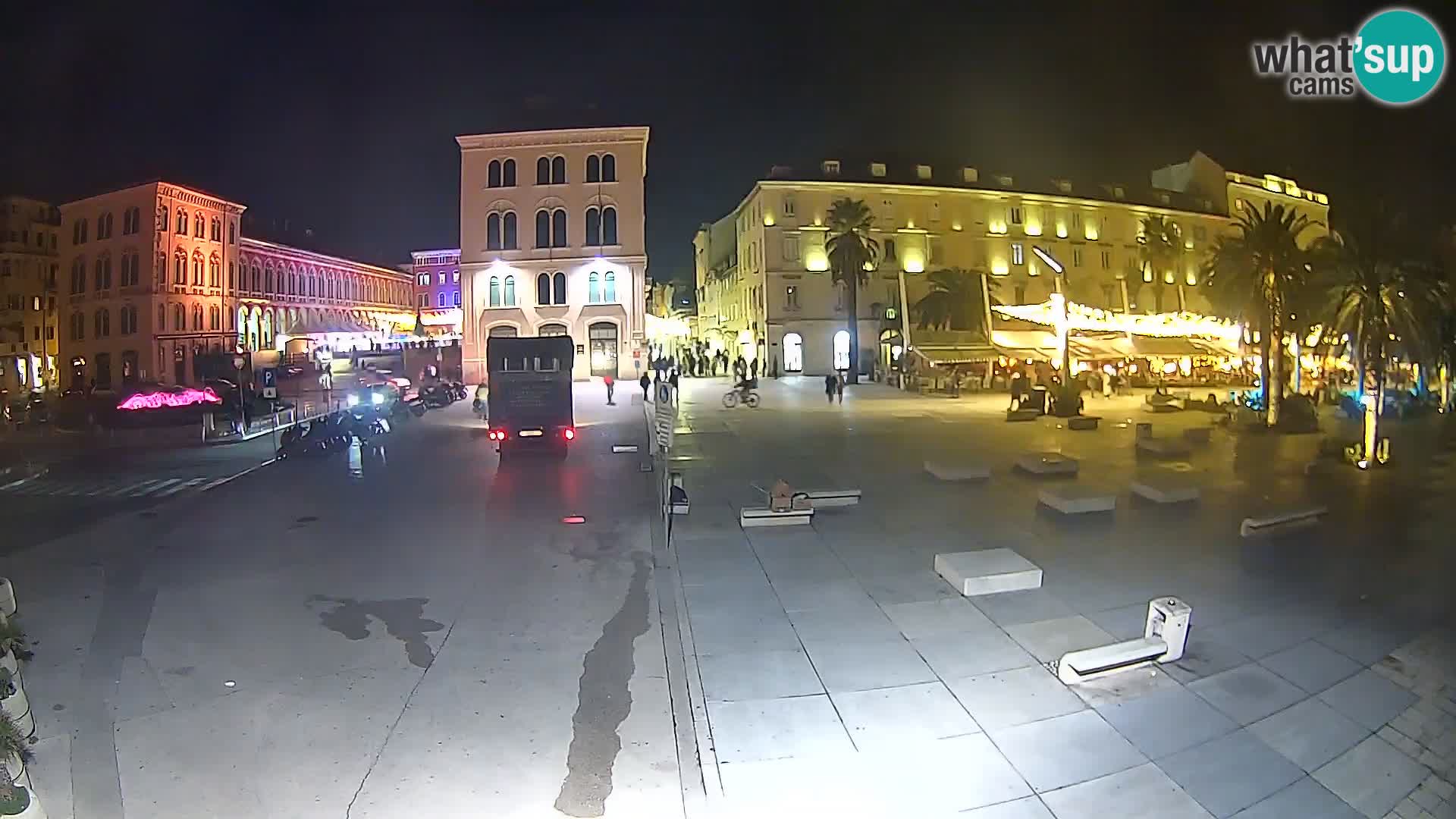 Webcam Split Riva – Prokurative | Trg Republike