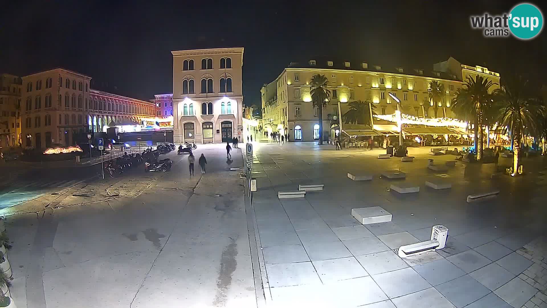 Webcam Split Riva – Prokurative | Trg Republike