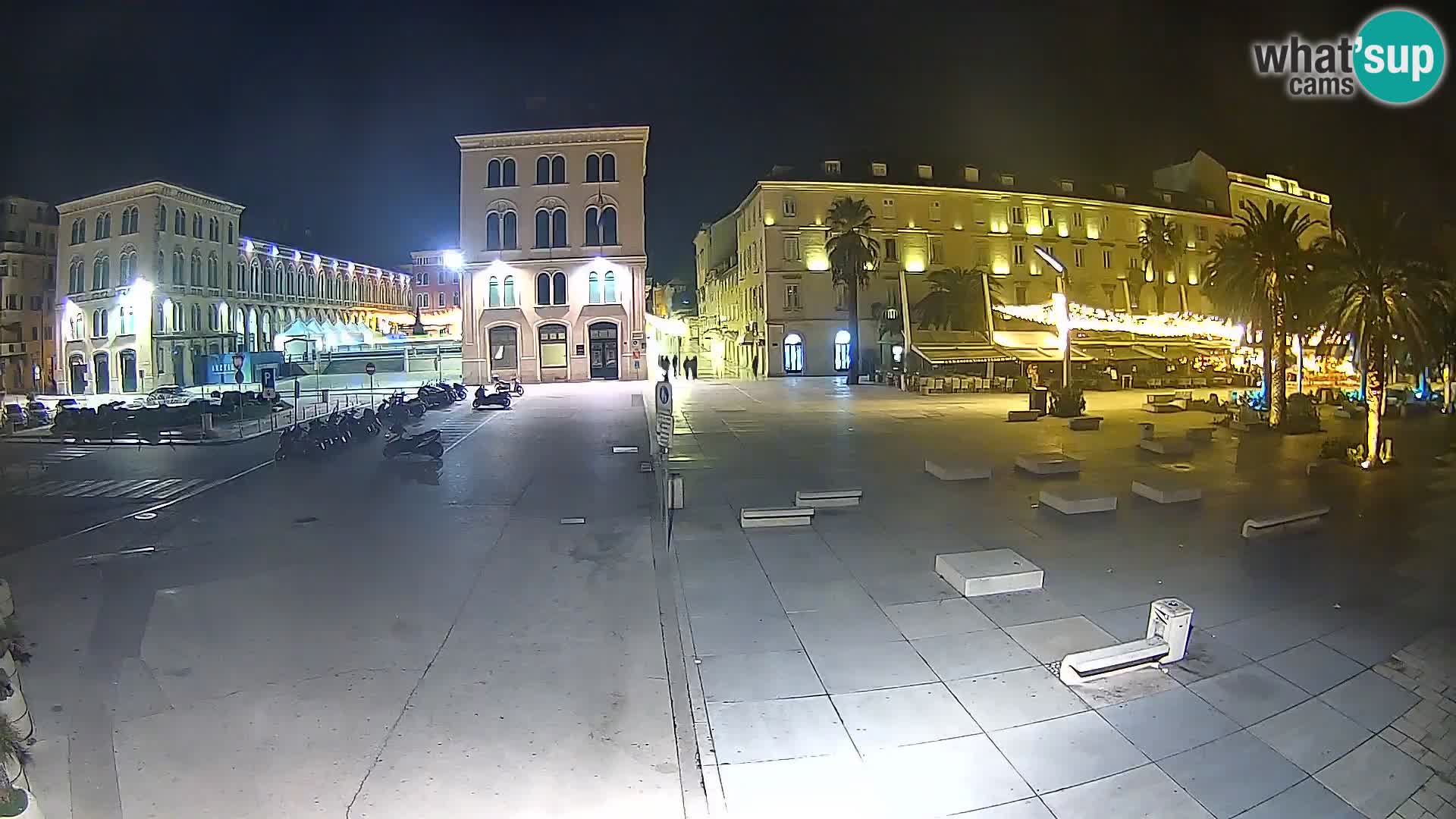Webcam Split Riva – Prokurative | Trg Republike