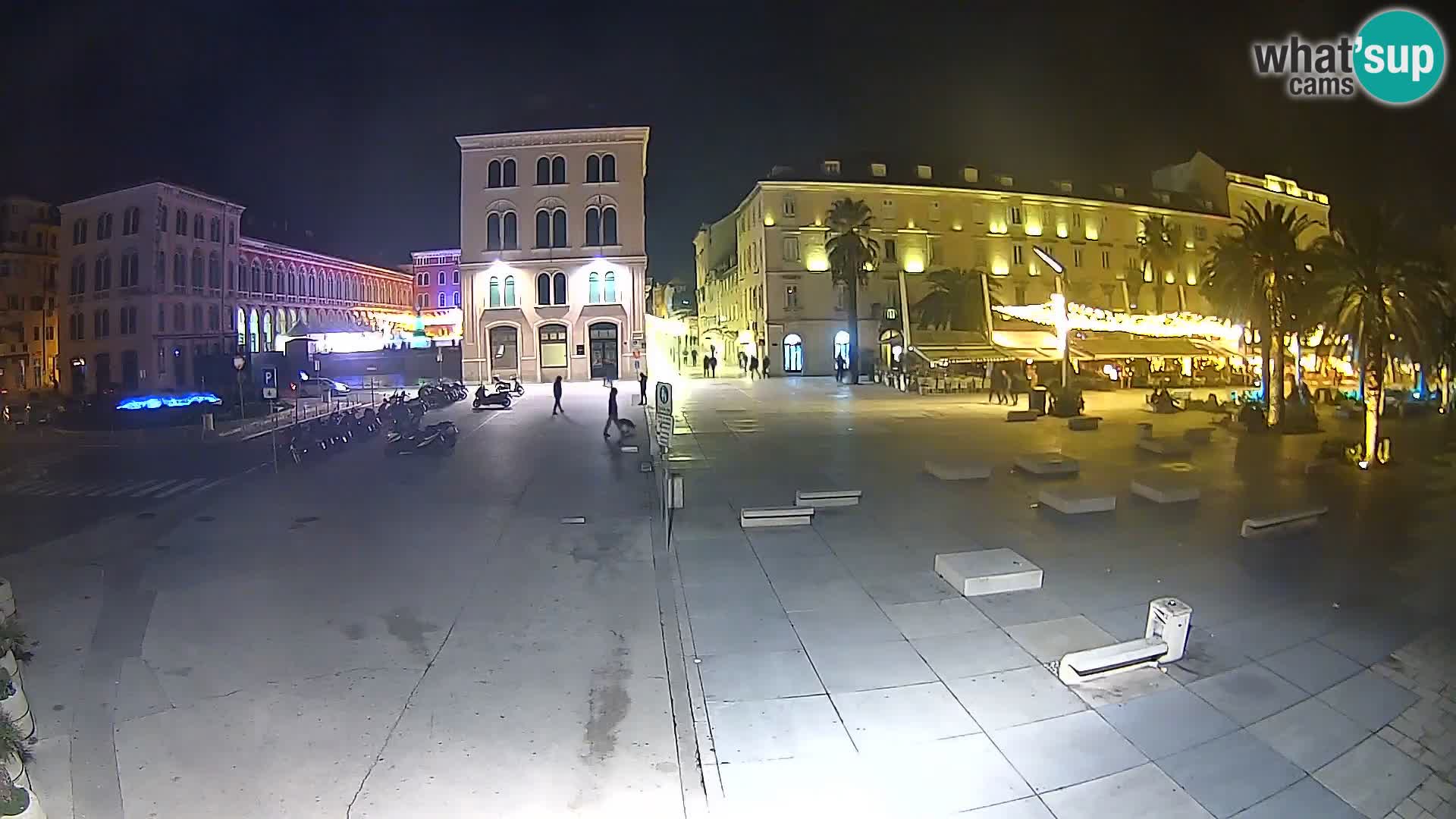 Webcam Split Riva – Prokurative | Trg Republike