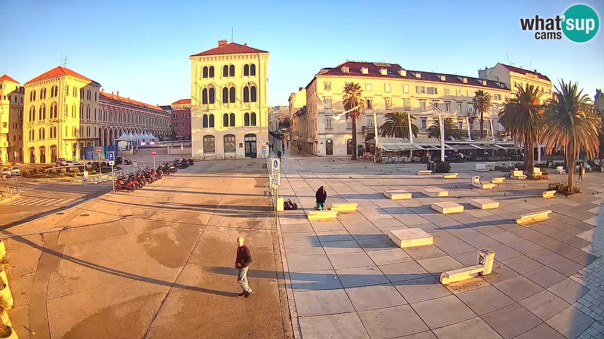 Live kamera Split Riva – Prokurative | Trg Republike