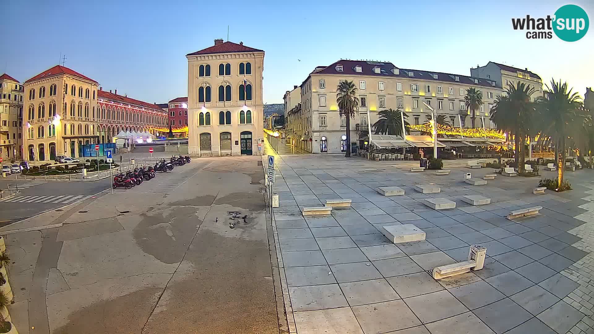 Live kamera Split Riva – Prokurative | Trg Republike