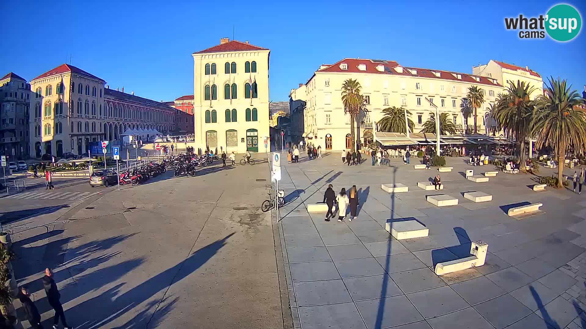 Webcam Spalato Riva – Prokurative | Piazza della Republika