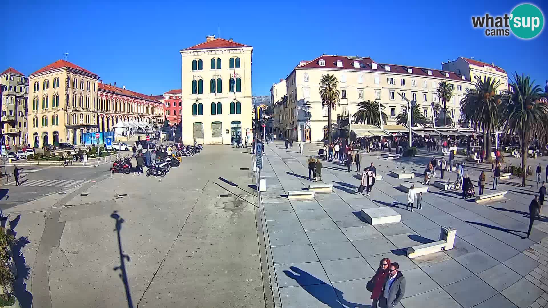 Webcam Spalato Riva – Prokurative | Piazza della Republika