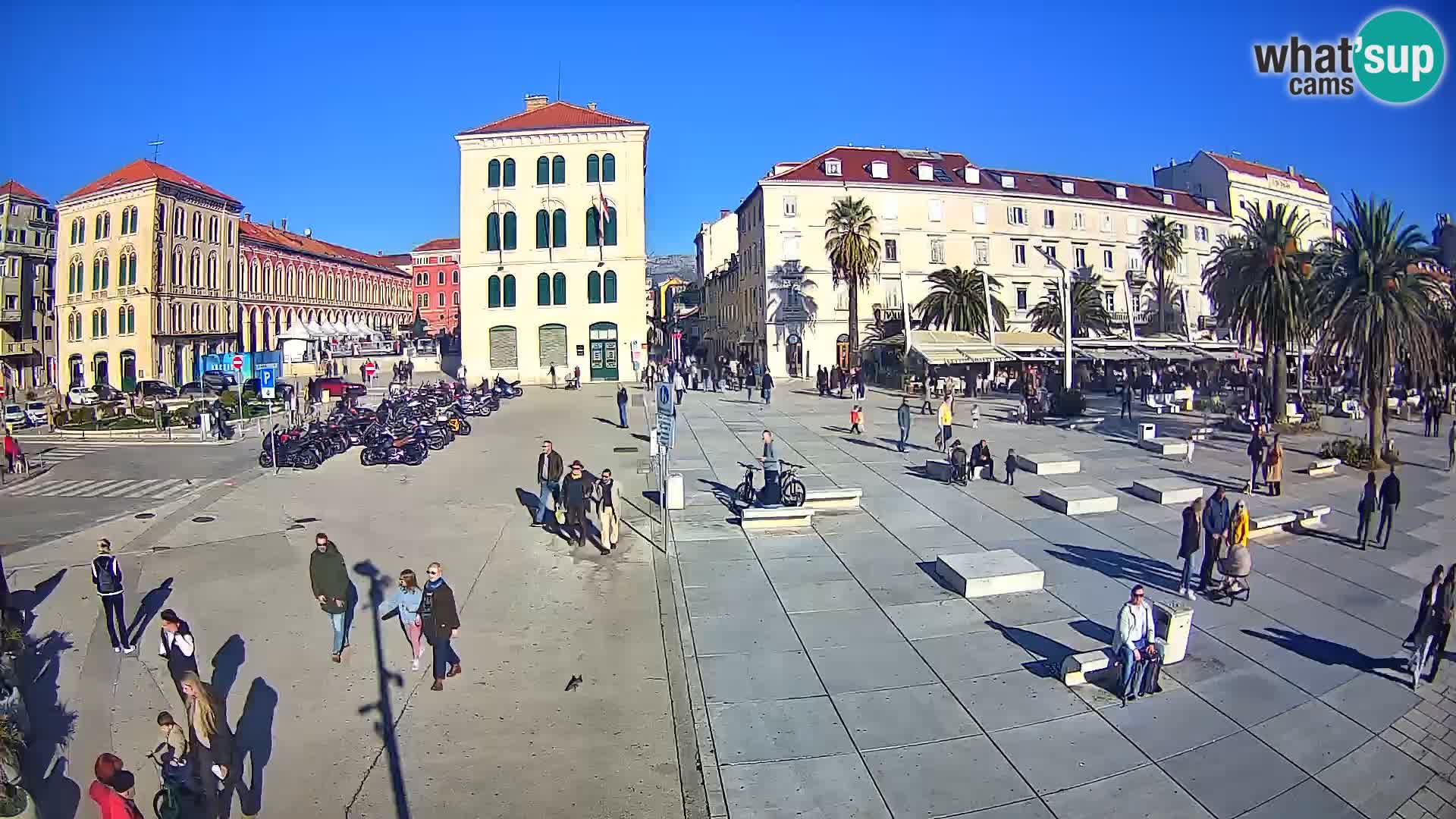 Live kamera Split Riva – Prokurative | Trg Republike