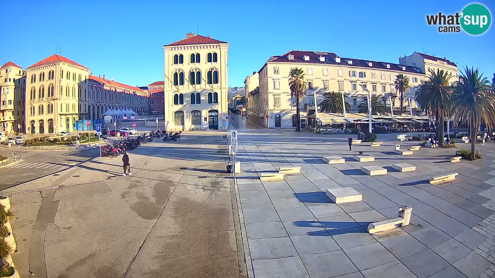 Webcam Split Riva – Prokurative | Trg Republike