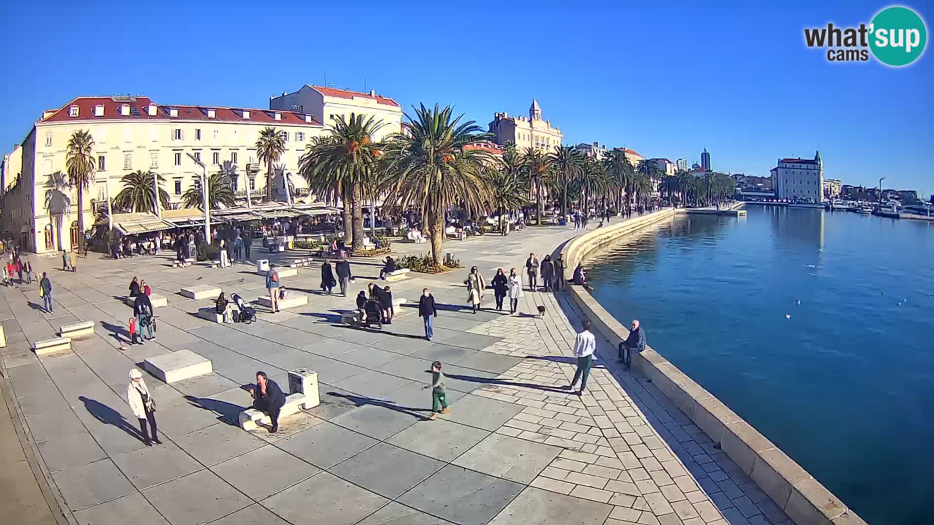 Live kamera Split Riva – Prokurative | Trg Republike