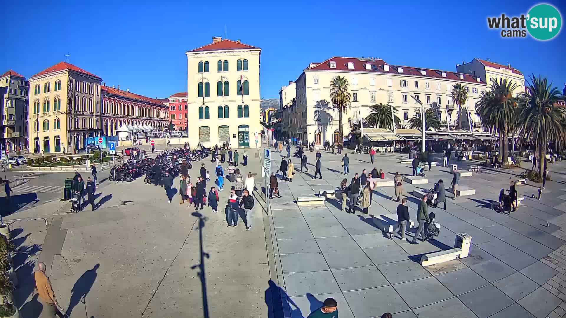 Webcam Split Riva – Prokurative | Trg Republike