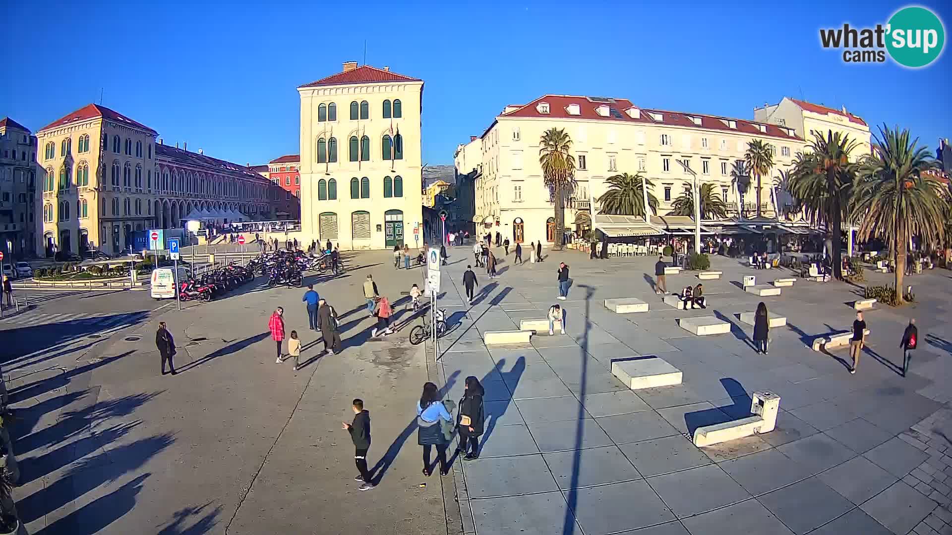 Live kamera Split Riva – Prokurative | Trg Republike
