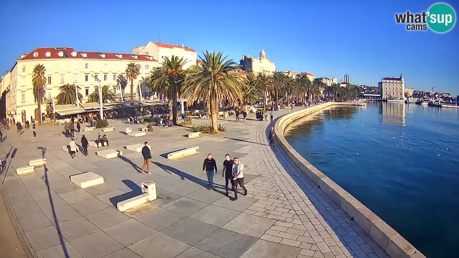 Split kamera Riva – Prokurative | Trg Republike