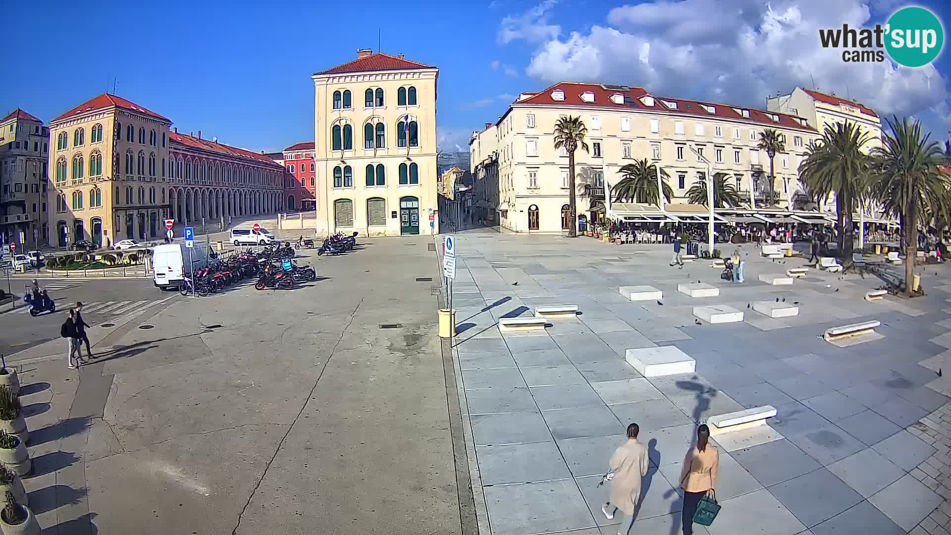 Live kamera Split Riva – Prokurative | Trg Republike