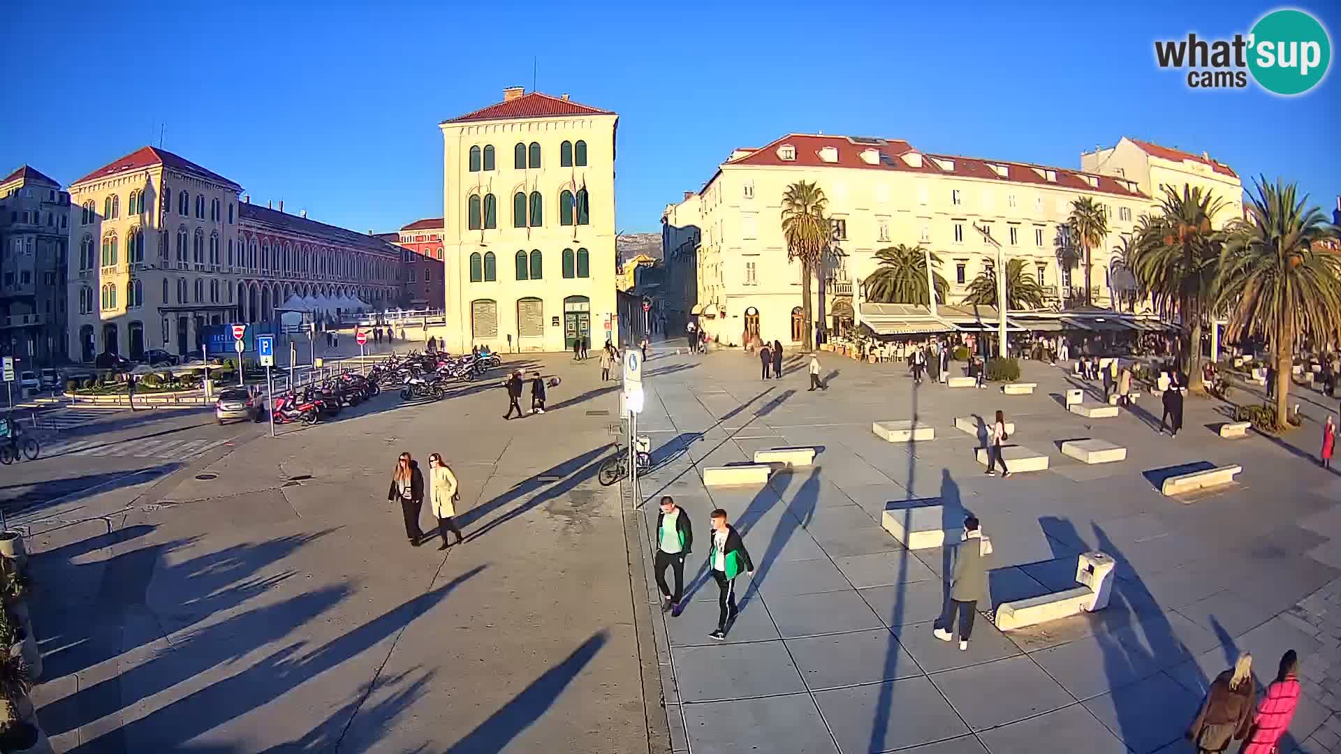 Webcam Split Riva – Prokurative | Trg Republike