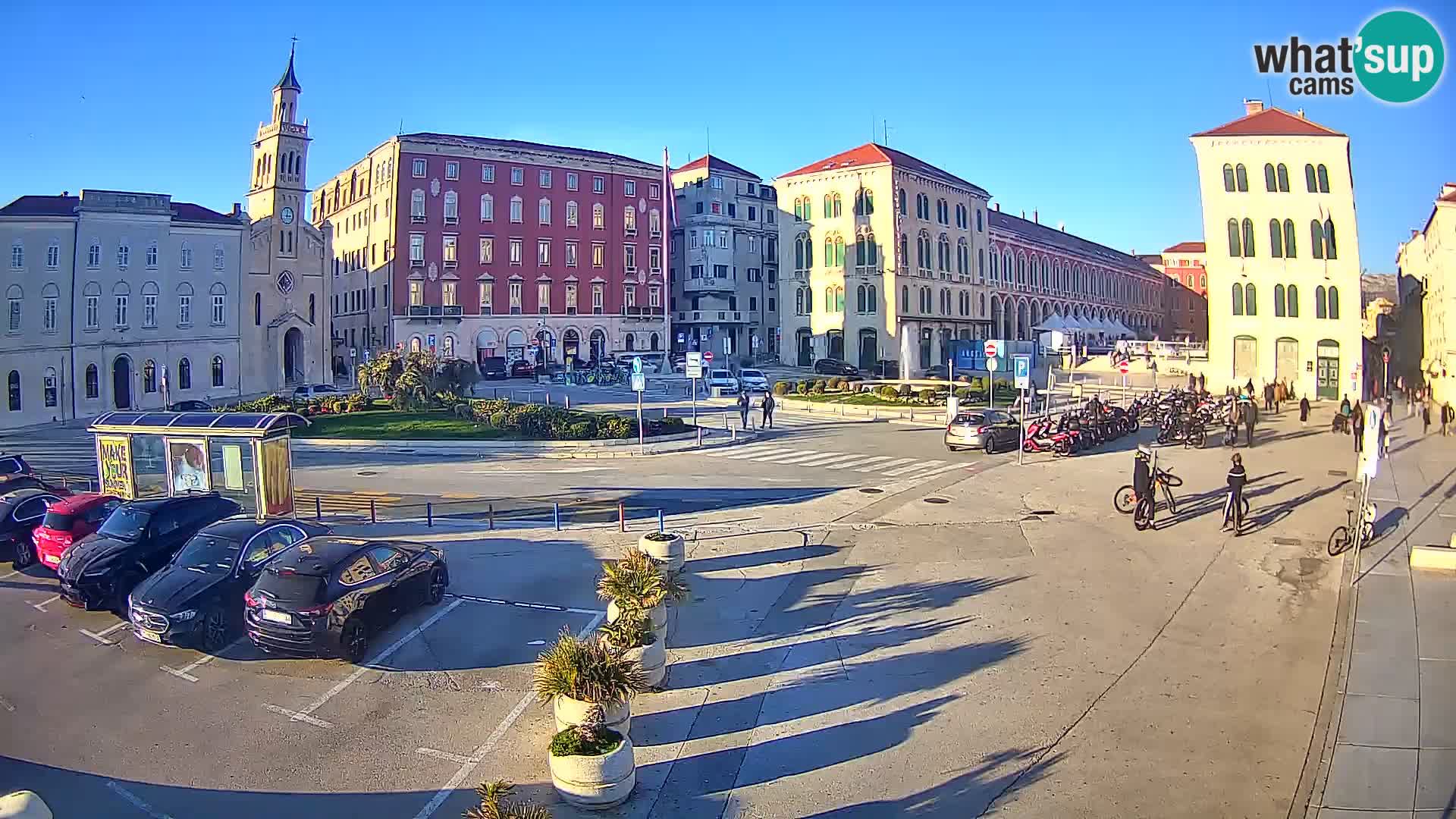 Live kamera Split Riva – Prokurative | Trg Republike