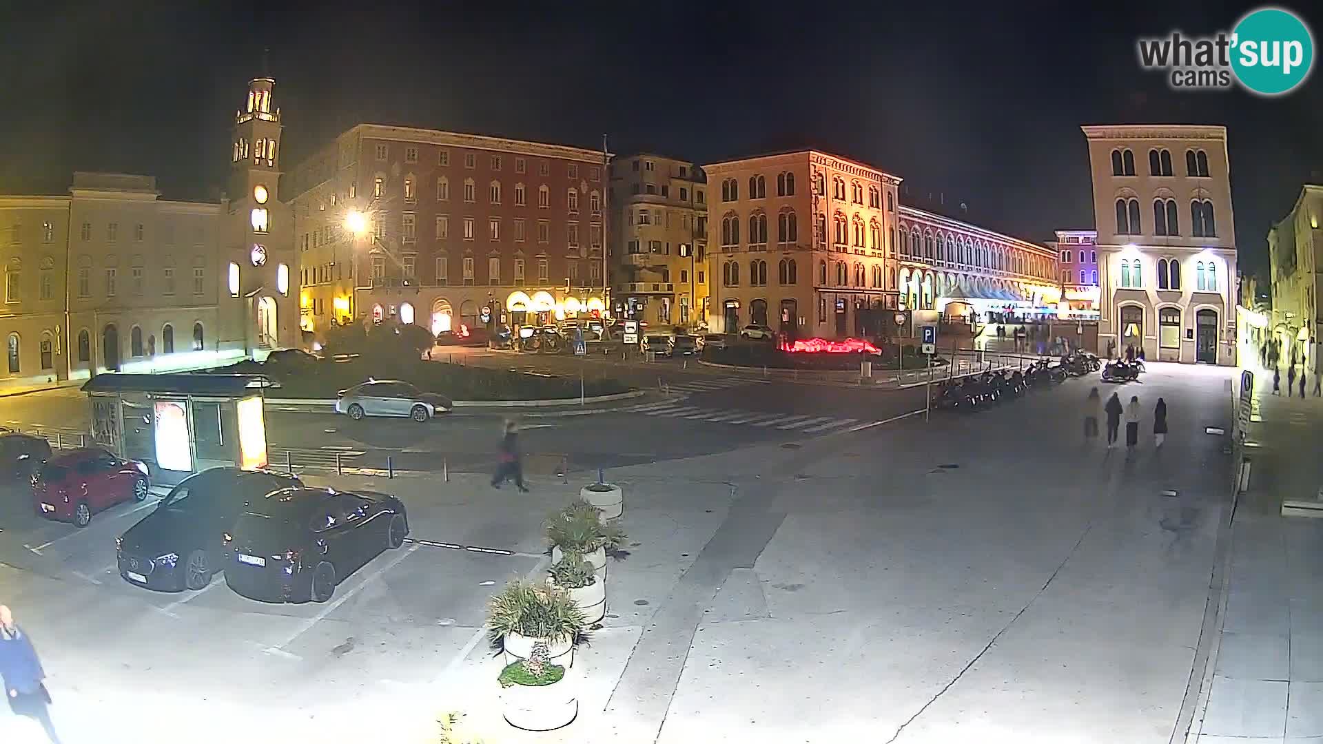 Webcam Split Riva – Prokurative | Trg Republike