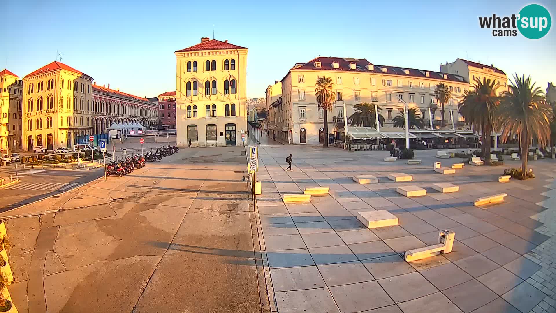 Webcam Split Riva – Prokurative | Plaza de la República