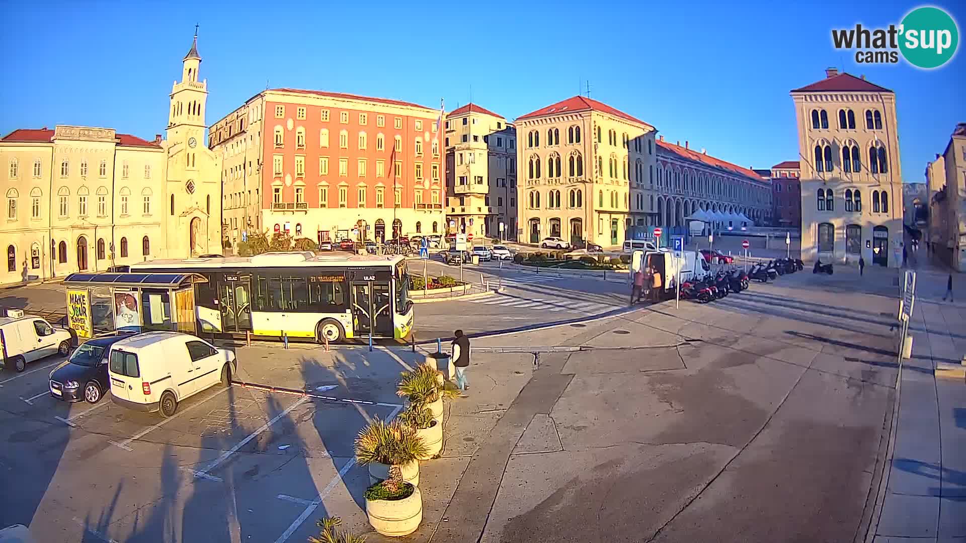 Webcam Split Riva – Prokurative | Plaza de la República