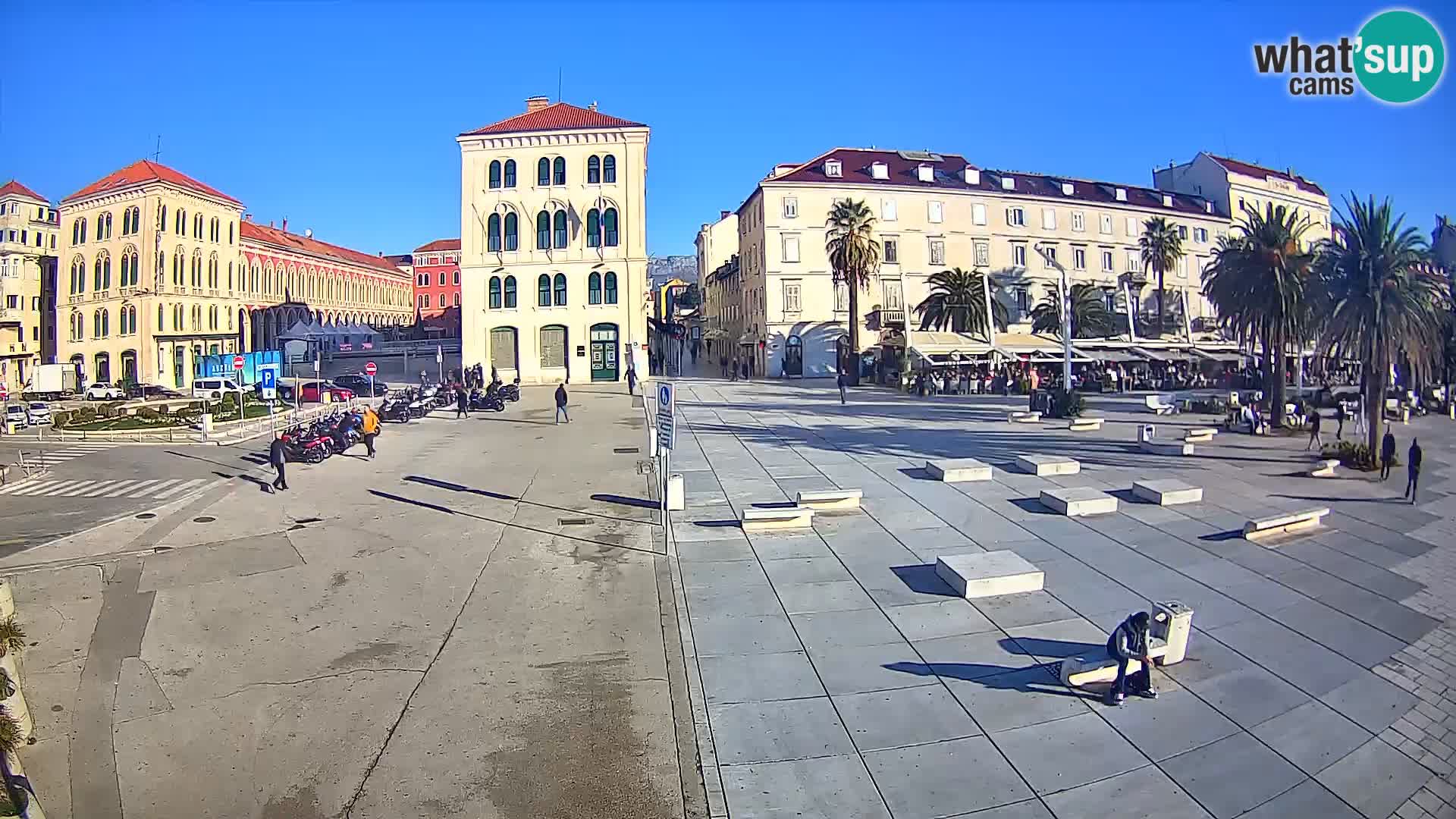Webcam Split Riva – Prokurative | Plaza de la República