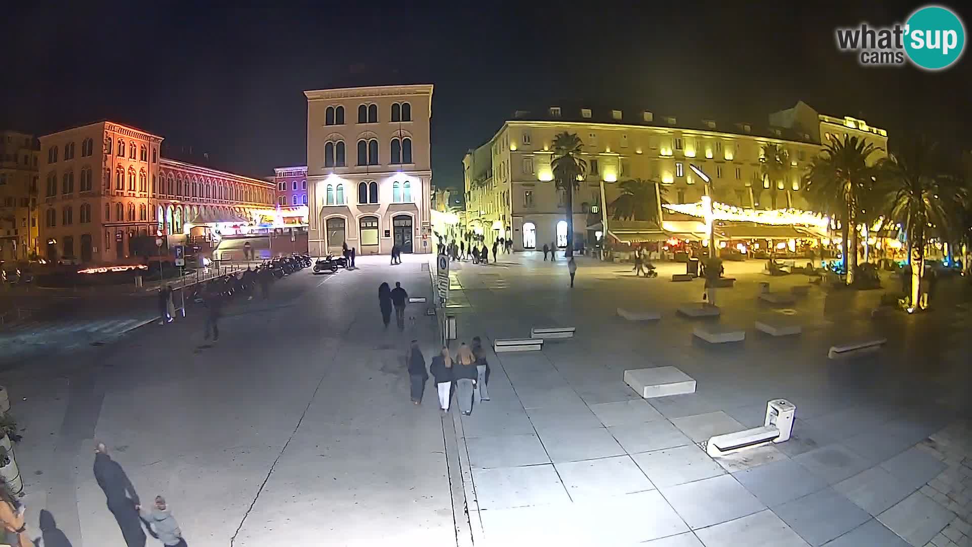 Webcam Spalato Riva – Prokurative | Piazza della Republika