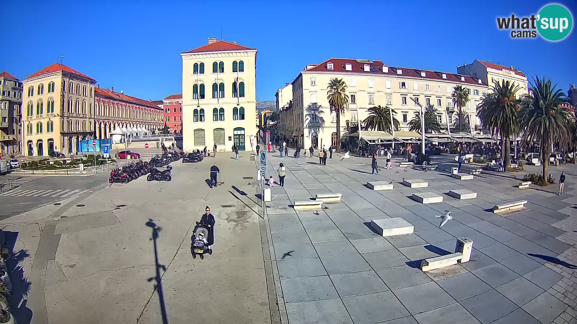 Webcam Split Riva – Prokurative | Plaza de la República