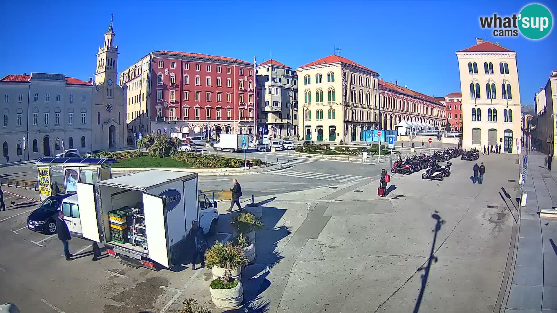 Live kamera Split Riva – Prokurative | Trg Republike